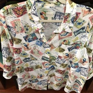 Chico blouse, Size 3.5 ( Chico ) travel pattern